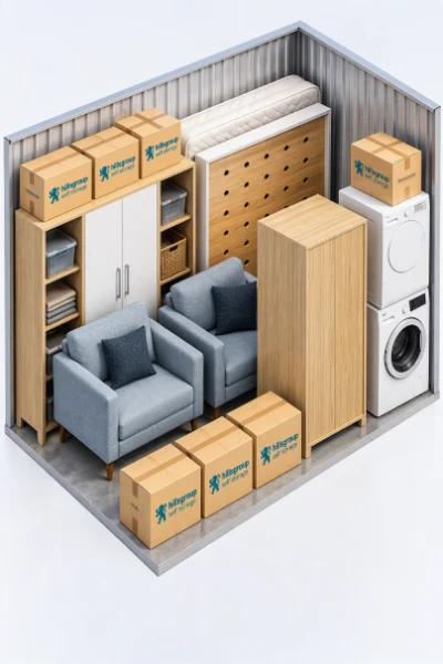 75 sq ft Storage storage unit