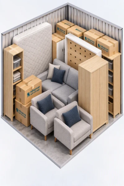 100sqft Ground Floor storage unit