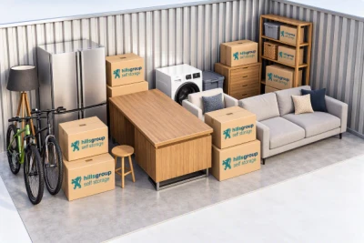 160sqft Container (20' x 8') storage unit