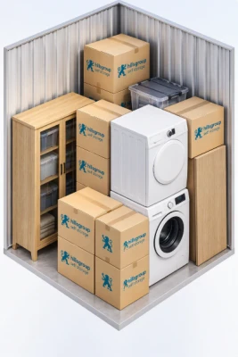 25 sq ft Stair Only Access storage unit