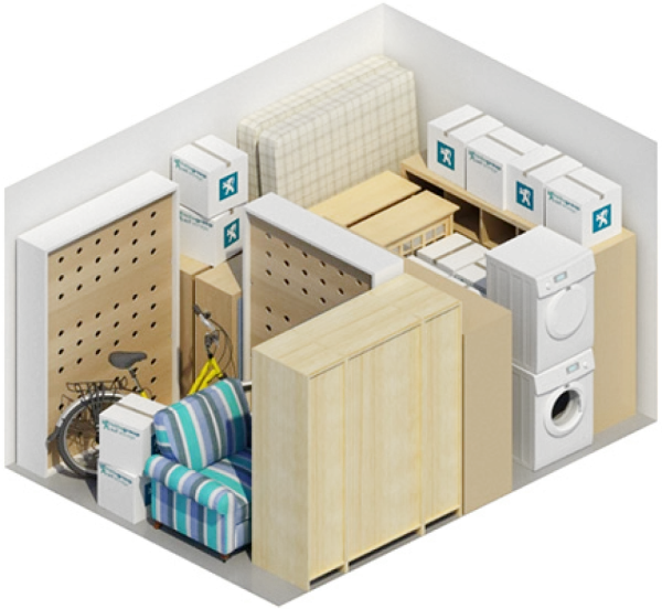 125 sq ft Storage storage unit